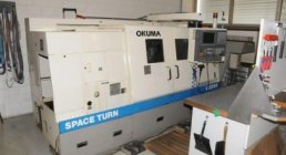 OKUMA, SPACE TURN LB 300, CNC LATHE, LATHES