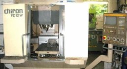 CHIRON, FW 12 W, VERTICAL, MACHINING CENTERS