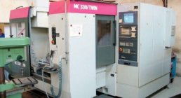 STAMA, M C 330 TWIN, VERTICAL, MACHINING CENTERS