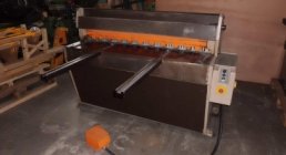 EDWARDS, 3,5mmx1250 DD, PLATE SHEARS - MECHA. UP TO 3MM, SHEET METAL FORMING MACHINERY