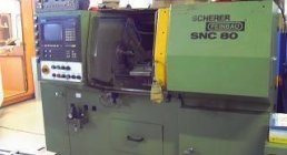 SCHERER, SNC 80, CNC LATHE, LATHES