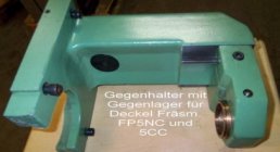 DECKEL GERMANY, Gegenhalter - FP5 NC, ACCESSORIES AND SPARE PARTS, MILLERS