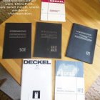 DECKEL, Betriebsbuecher org. FP-GK-SO-S1, Other, Other