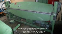 RAS, 65.80, FOLDING, SHEET METAL FORMING MACHINERY