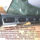 TRIMOS S.A. LAUSANNE / SCHWEIZ, THM horzi. 1000, Other, Other
