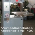 MOESSNER, SSF 420, BAND, VERTICAL, SAWS