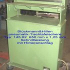 STUECKMANN&HILLEN, 145.02 pneumatik- Antrieb, PLATE SHEARS - MECHA. UP TO 3MM, SHEET METAL FORMING MACHINERY