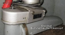 DECKEL, Schnelllaufender Fraeskopf, ACCESSORIES AND SPARE PARTS, MILLERS