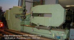 KRONBERG, PARX KSM/sch 4s mit schraegstehe, CIRCULAR SHEARS, SHEET METAL FORMING MACHINERY
