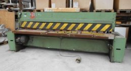 HJO, -empty-, PLATE SHEARS - MECHA. UP TO 3MM, SHEET METAL FORMING MACHINERY