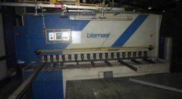 BLEMAS, TK 3013, PLATE SHEARS - HYDR. OVER 10MM P, SHEET METAL FORMING MACHINERY