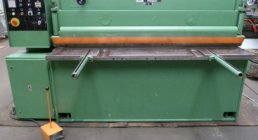 PISOK, NTC 2000/4, PLATE SHEARS - MECHA. OVER 3MM P, SHEET METAL FORMING MACHINERY