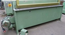 GEKA, ET 200, PLATE SHEARS - MECHA. UP TO 3MM, SHEET METAL FORMING MACHINERY