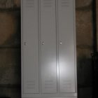 SPINDE, Stahl-Kleiderschrank 3 Abteile, Other, Other