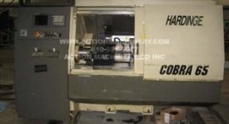 HARDINGE, COBRA 65, CNC LATHE, LATHES