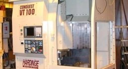 HARDINGE, CONQUEST VT100, VERTICAL TURRET, LATHES