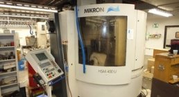 AGIECHARMILLES, MIKRON HSM 400U, VERTICAL, MACHINING CENTERS