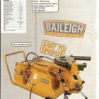 BAILEIGH, RDB-500, PIPE TUBE & BAR, BENDERS