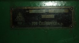 TOS CZECH REPUBLIK, OHO-50, N/C & CNC, GEAR SHAPERS