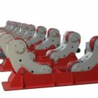 DREHVORRICHTUNG,ROLLENBOCK,ROTAT, Selbstreguliernd, SHEET METAL FORMING MACHINERY, SHEET METAL FORMING MACHINERY