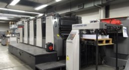 KOMORI, L 428 EM, MULTIPLE-DIE PRESSES, PRESSES