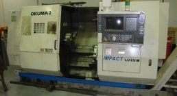 OKUMA, LU-25M, CNC TURNING AND MILLING, LATHES