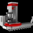 FERMAT, Lucas 5, HORIZONTAL TABLE TYPE, BORING MILLS