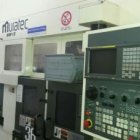 FRONTAL TWIN SPINDLE LATHE MURAT, MURATEC MW 12, OTHER, LATHES