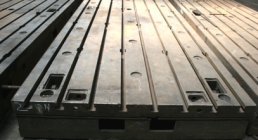 CLAMPING PLATES IN CAST IRON, 2000 x 6000 mm, BOLSTER PLATES, ACCESSORIES