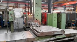 TOS, WHN 13 CNC, HORIZONTAL TABLE TYPE, BORING MILLS