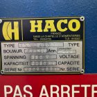 HACO, TSX 2006, HYDRAULIC, SHEARS