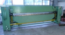 OZAMECH, AK 30/4 3100 x 4 mm, FOLDING, SHEET METAL FORMING MACHINERY